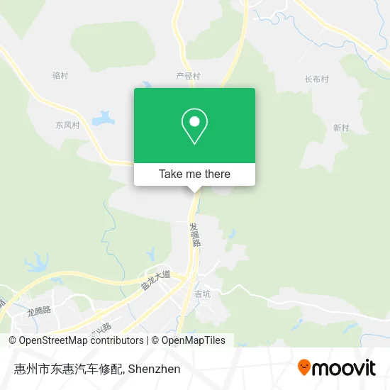 惠州市东惠汽车修配 map