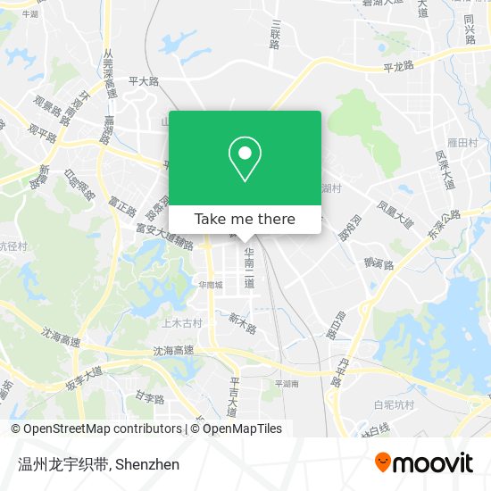 温州龙宇织带 map