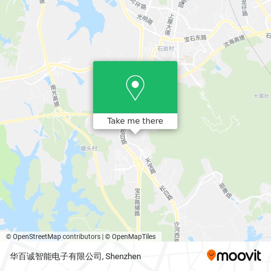 华百诚智能电子有限公司 map