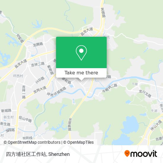 四方埔社区工作站 map
