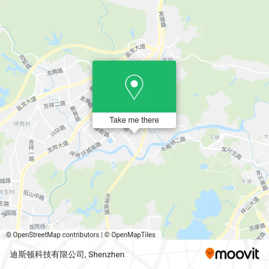 迪斯顿科技有限公司 map