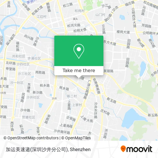 加运美速递(深圳沙井分公司) map