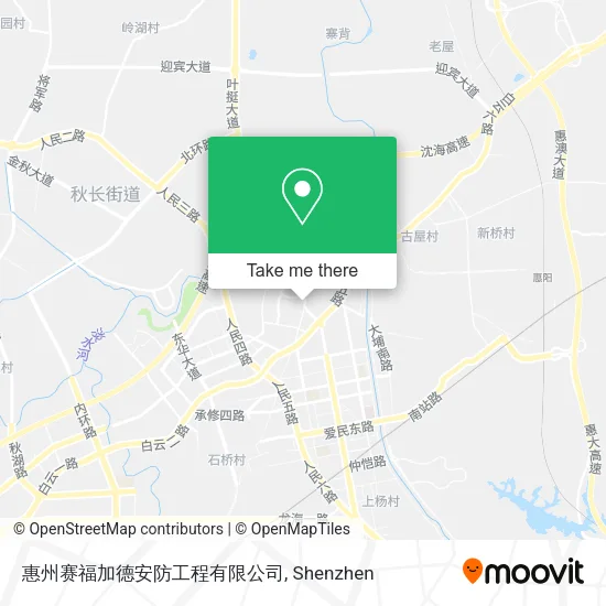 惠州赛福加德安防工程有限公司 map