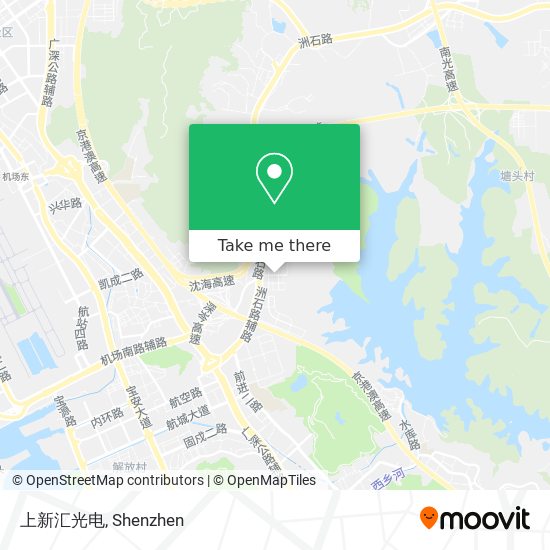 上新汇光电 map