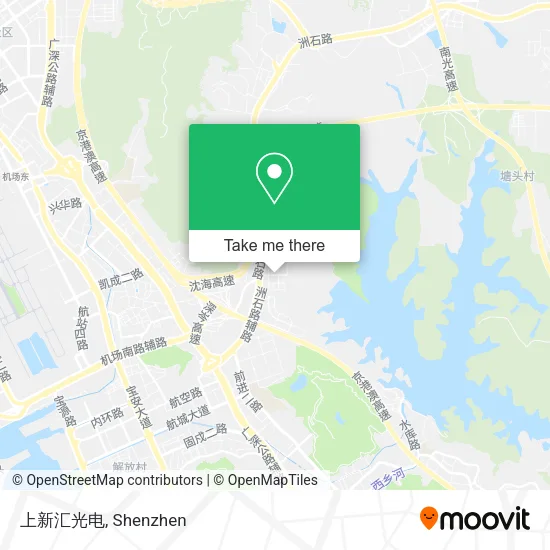 上新汇光电 map