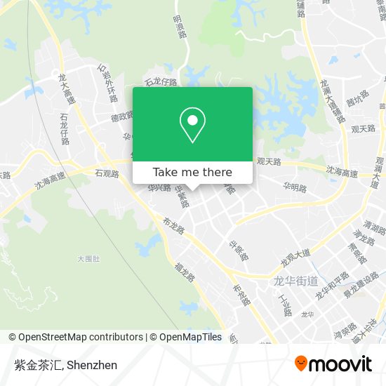 紫金茶汇 map