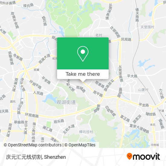 庆元汇元线切割 map