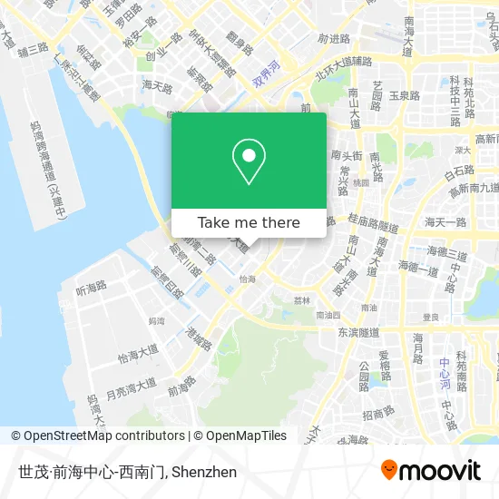 世茂·前海中心-西南门 map