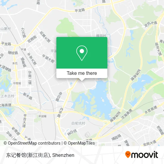 东记餐馆(新江街店) map