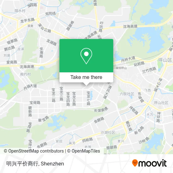 明兴平价商行 map