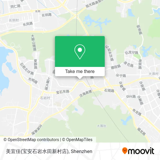美宜佳(宝安石岩水田新村店) map