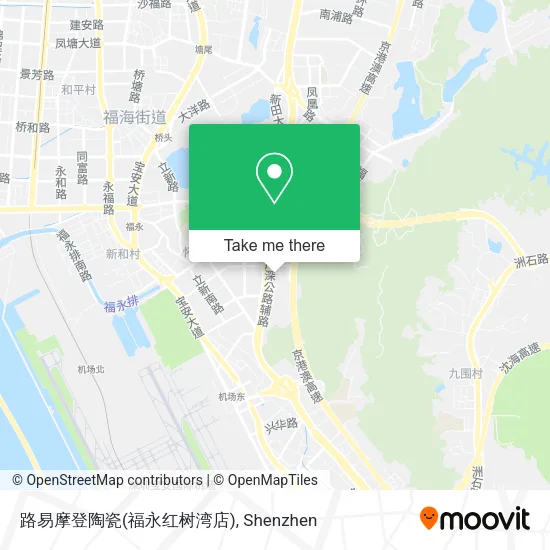 路易摩登陶瓷(福永红树湾店) map