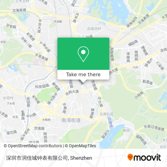 深圳市润佳城钟表有限公司 map