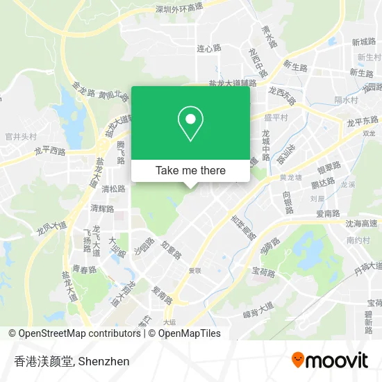 香港渼颜堂 map