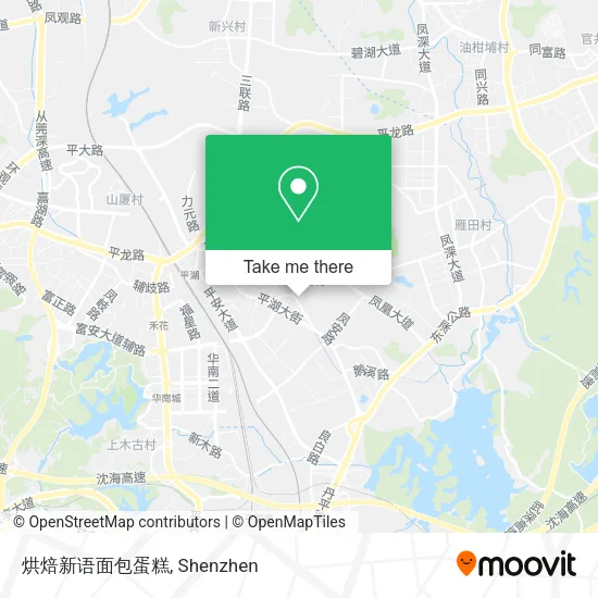 烘焙新语面包蛋糕 map