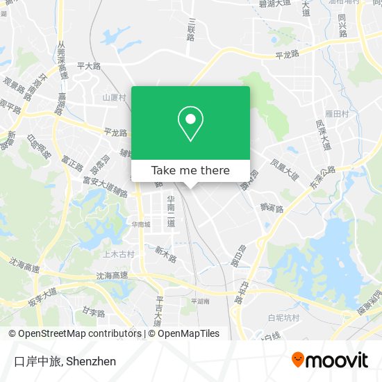 口岸中旅 map