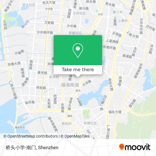 桥头小学-南门 map