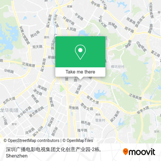 深圳广播电影电视集团文化创意产业园-2栋 map