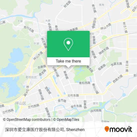 深圳市爱立康医疗股份有限公司 map