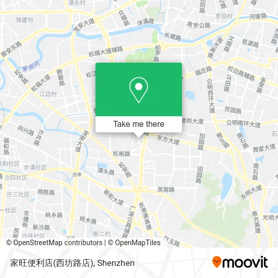 家旺便利店(西坊路店) map