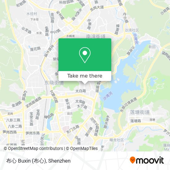 布心 Buxin map