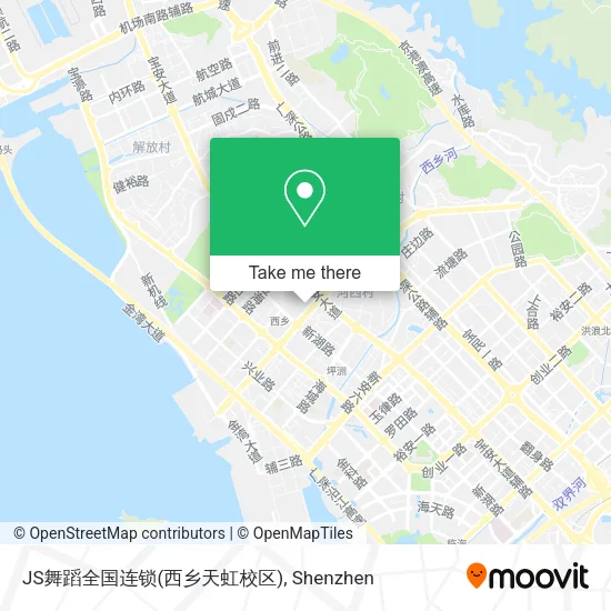 JS舞蹈全国连锁(西乡天虹校区) map