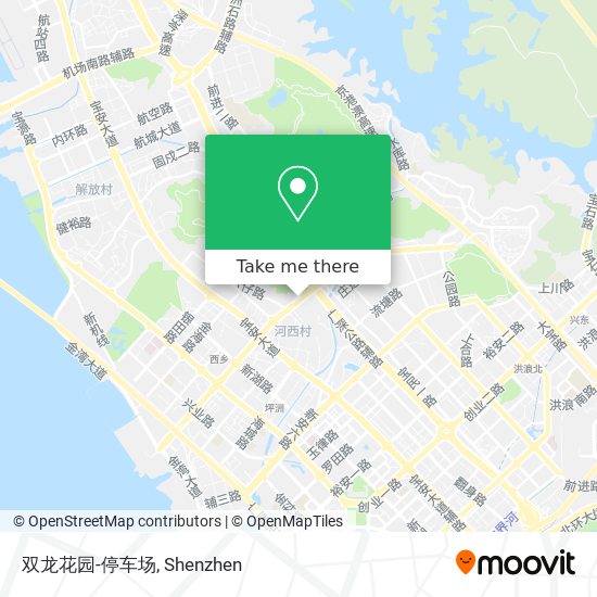 双龙花园-停车场 map