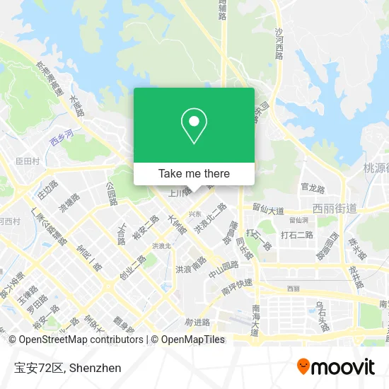 宝安72区 map