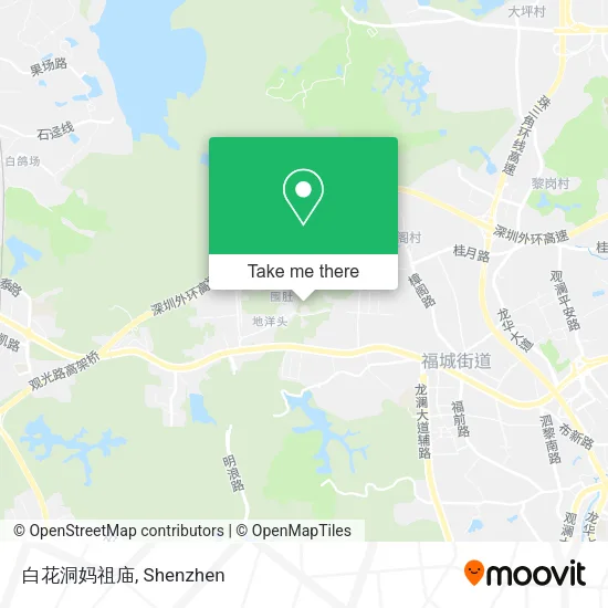 白花洞妈祖庙 map