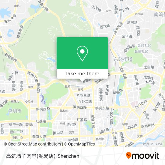 高筑墙羊肉串(泥岗店) map