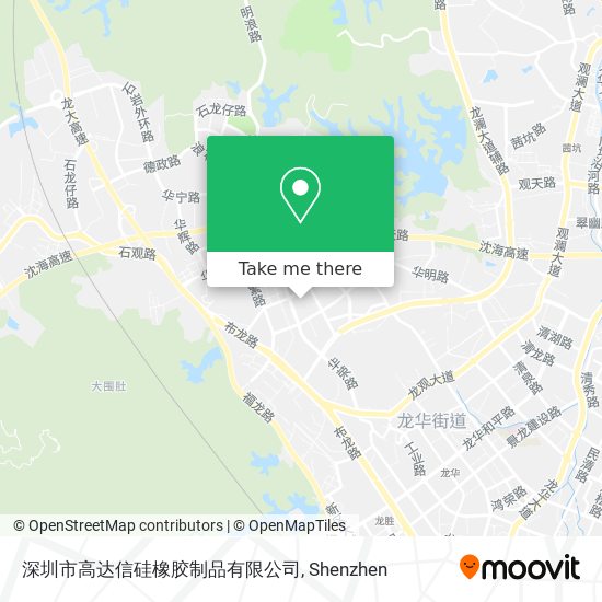 深圳市高达信硅橡胶制品有限公司 map