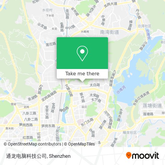通龙电脑科技公司 map
