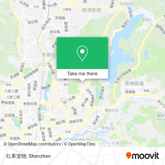 红果宠物 map