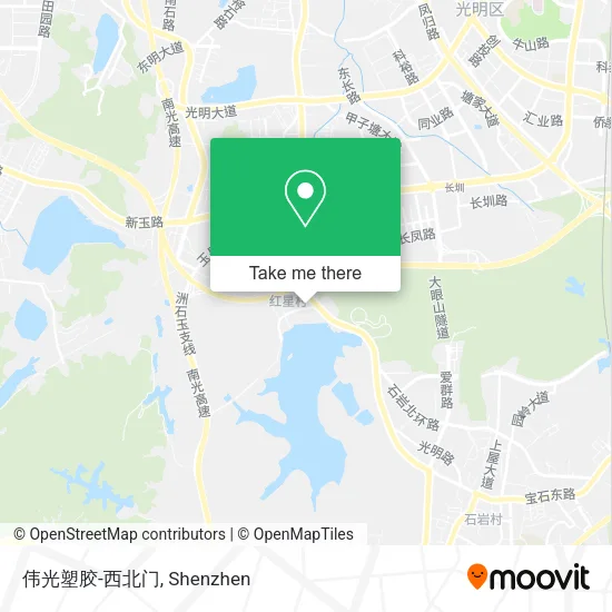 伟光塑胶-西北门 map