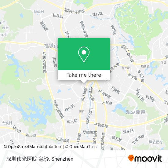 深圳伟光医院-急诊 map