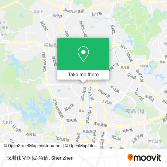 深圳伟光医院-急诊 map