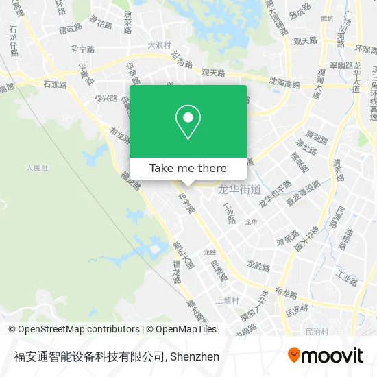 福安通智能设备科技有限公司 map