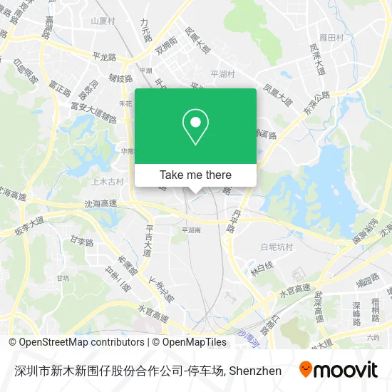 深圳市新木新围仔股份合作公司-停车场 map