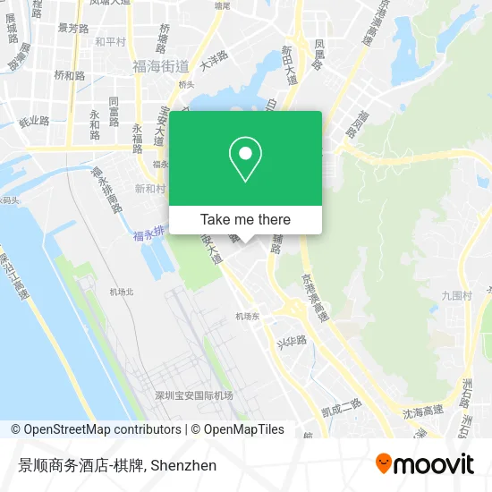 景顺商务酒店-棋牌 map