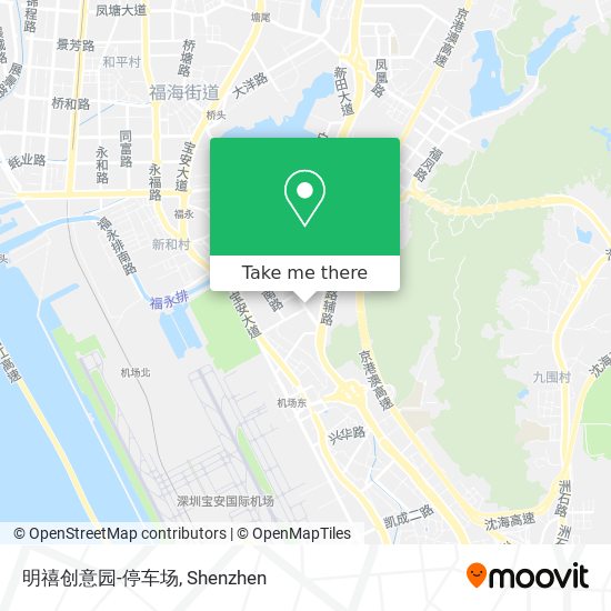 明禧创意园-停车场 map