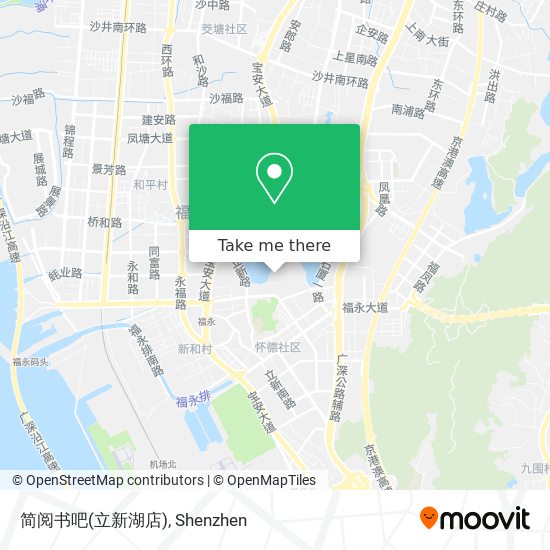 简阅书吧(立新湖店) map