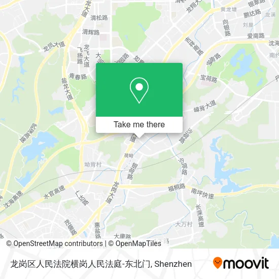 龙岗区人民法院横岗人民法庭-东北门 map