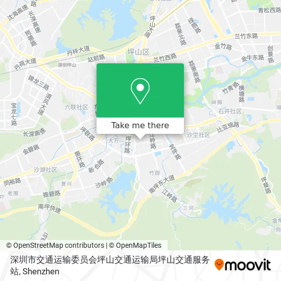 深圳市交通运输委员会坪山交通运输局坪山交通服务站 map