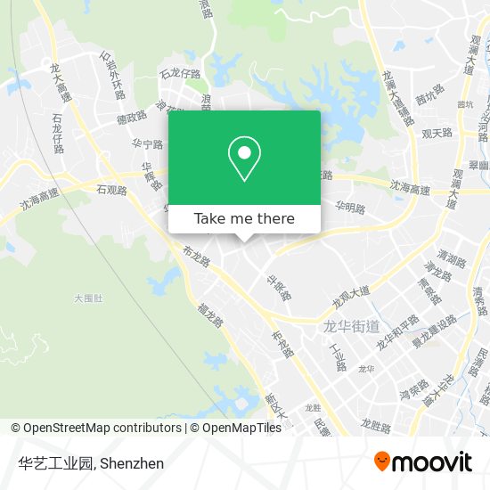 华艺工业园 map