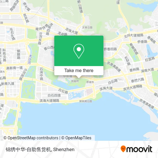 锦绣中华-自助售货机 map