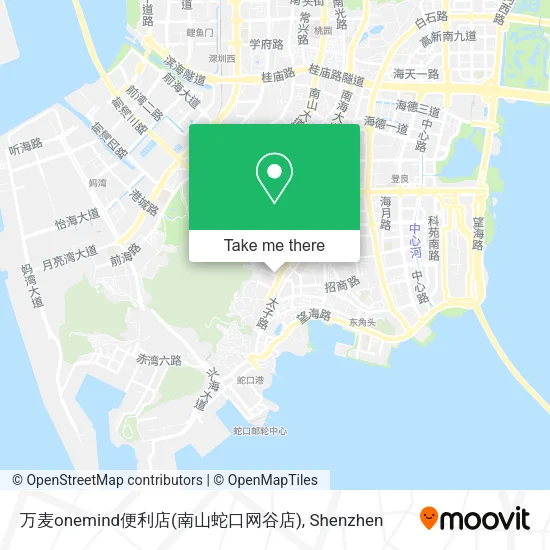 万麦onemind便利店(南山蛇口网谷店) map
