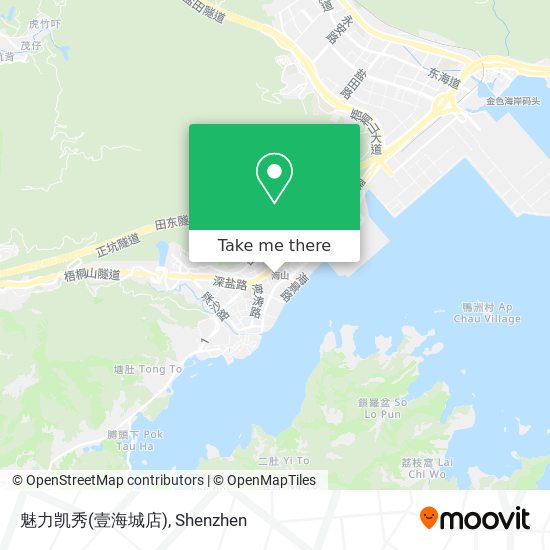 魅力凯秀(壹海城店) map