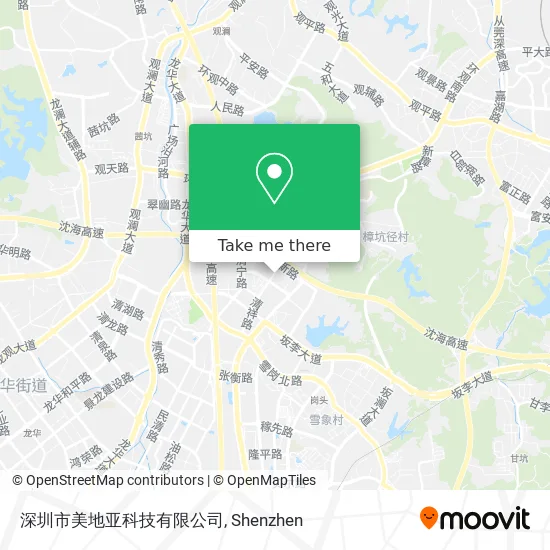 深圳市美地亚科技有限公司 map