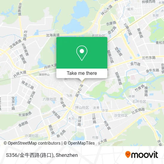 S356/金牛西路(路口) map