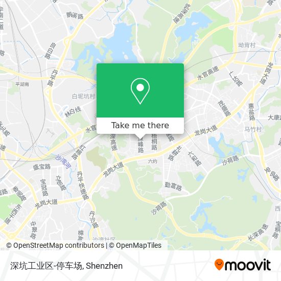 深坑工业区-停车场 map